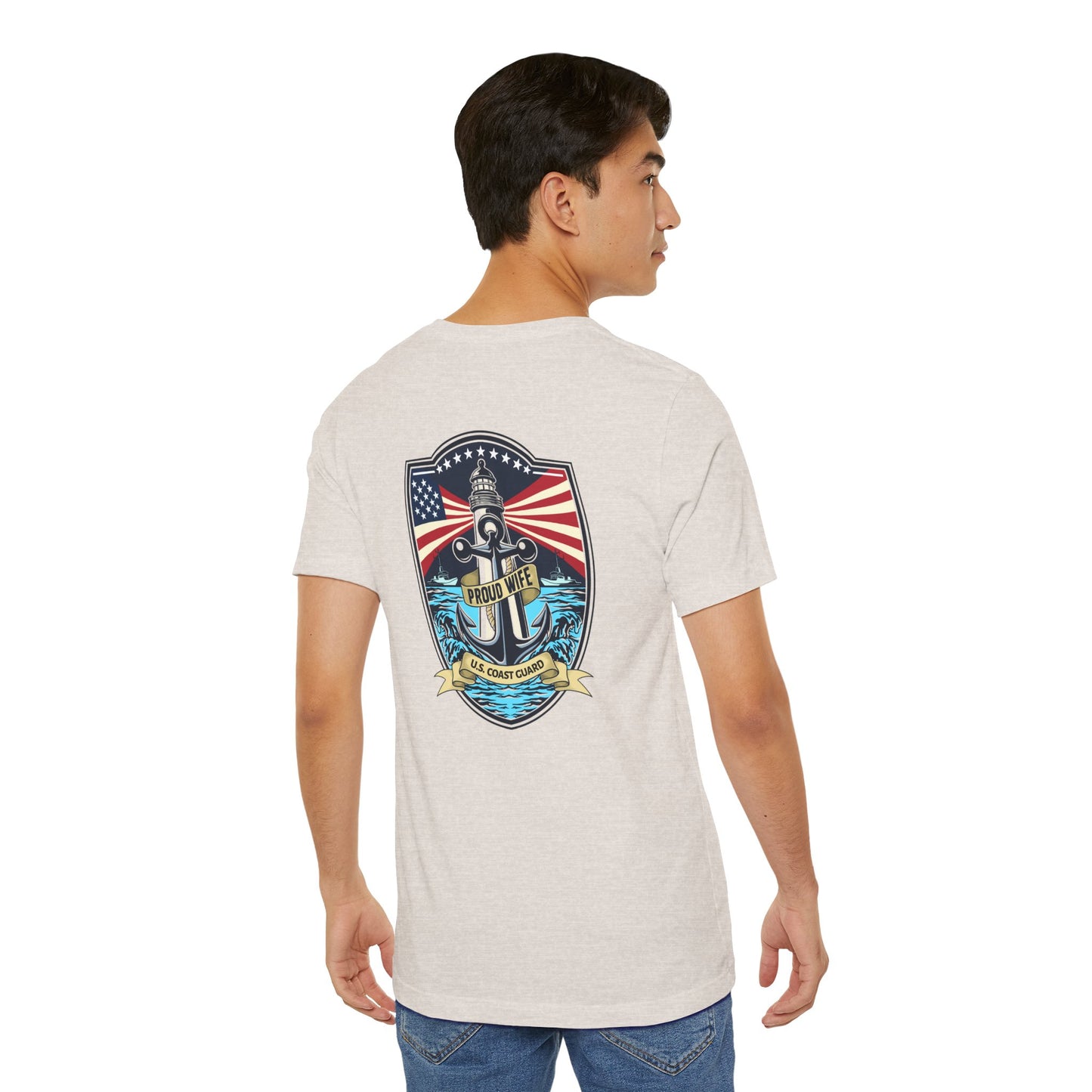 Harbor Shield Personalized Adult Short Sleeve Tee