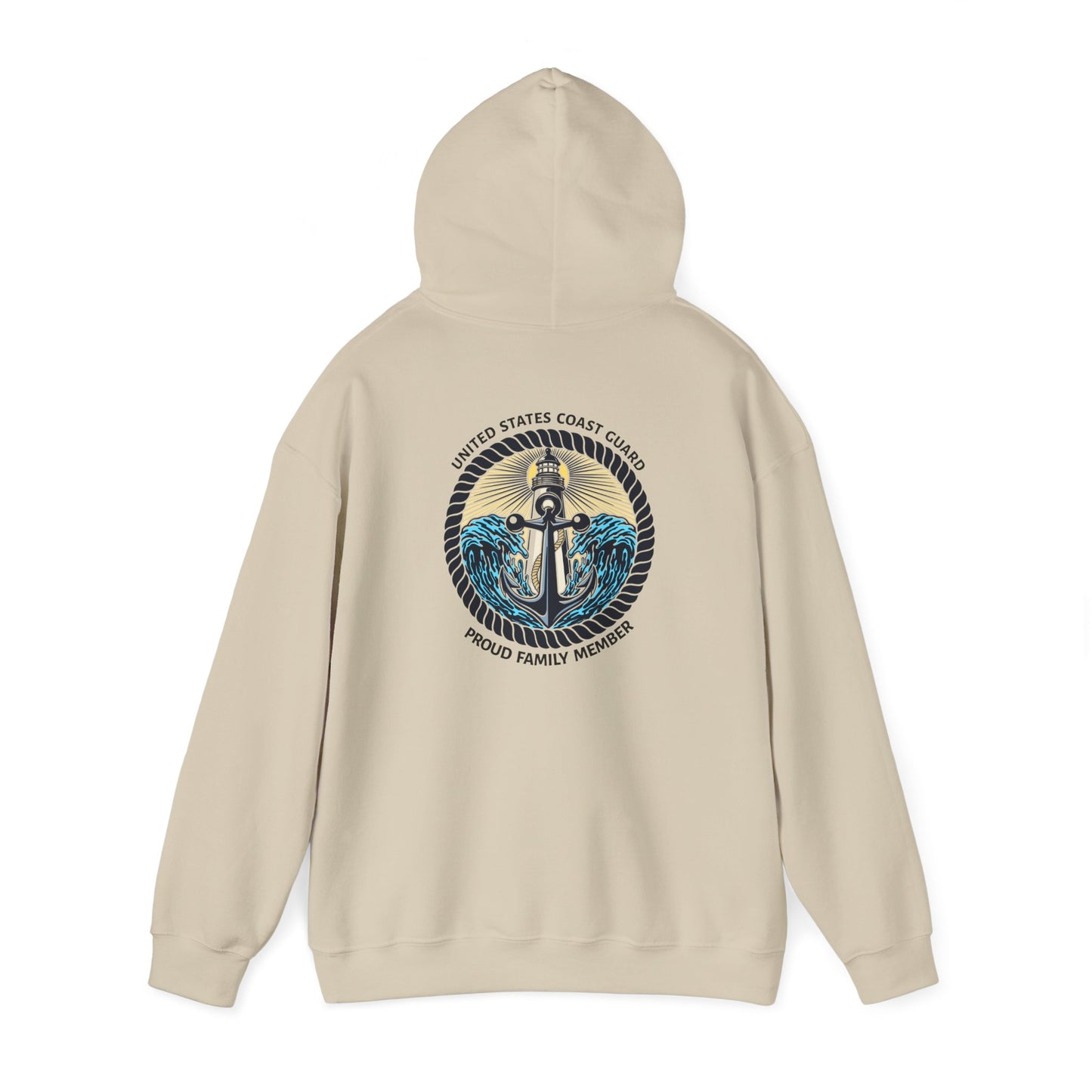 Anchor Of Light Personalized Adult Hooded Sweatshirt