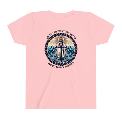 Anchor of Light Personalized Youth Short Sleeve Tee