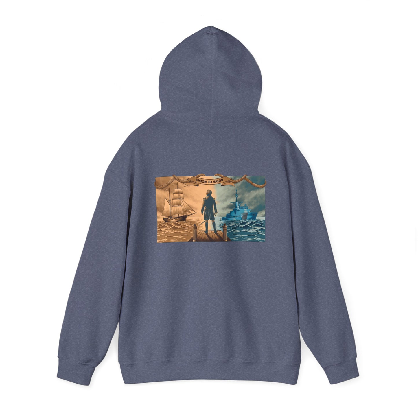 Alexander Hamilton: Vision to Valor Adult Hooded Sweatshirt