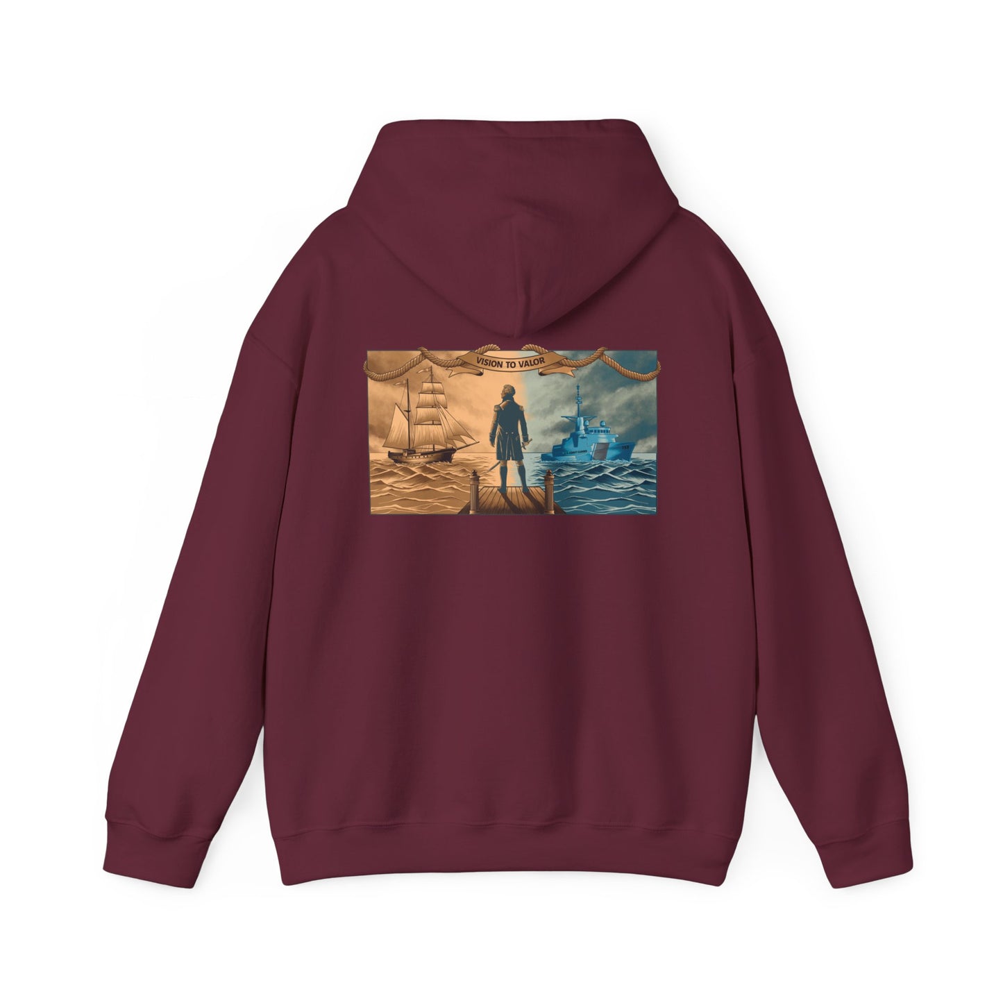 Alexander Hamilton: Vision to Valor Adult Hooded Sweatshirt