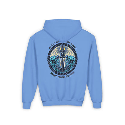 Anchor of Light Personalized Youth Hooded Sweatshirt