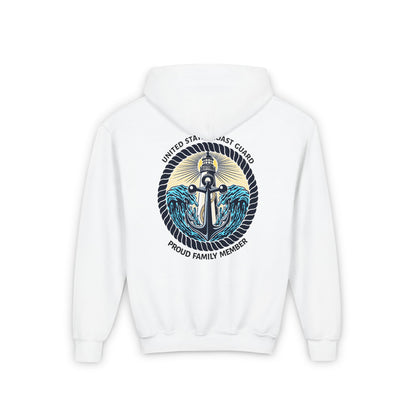 Anchor of Light Personalized Youth Hooded Sweatshirt