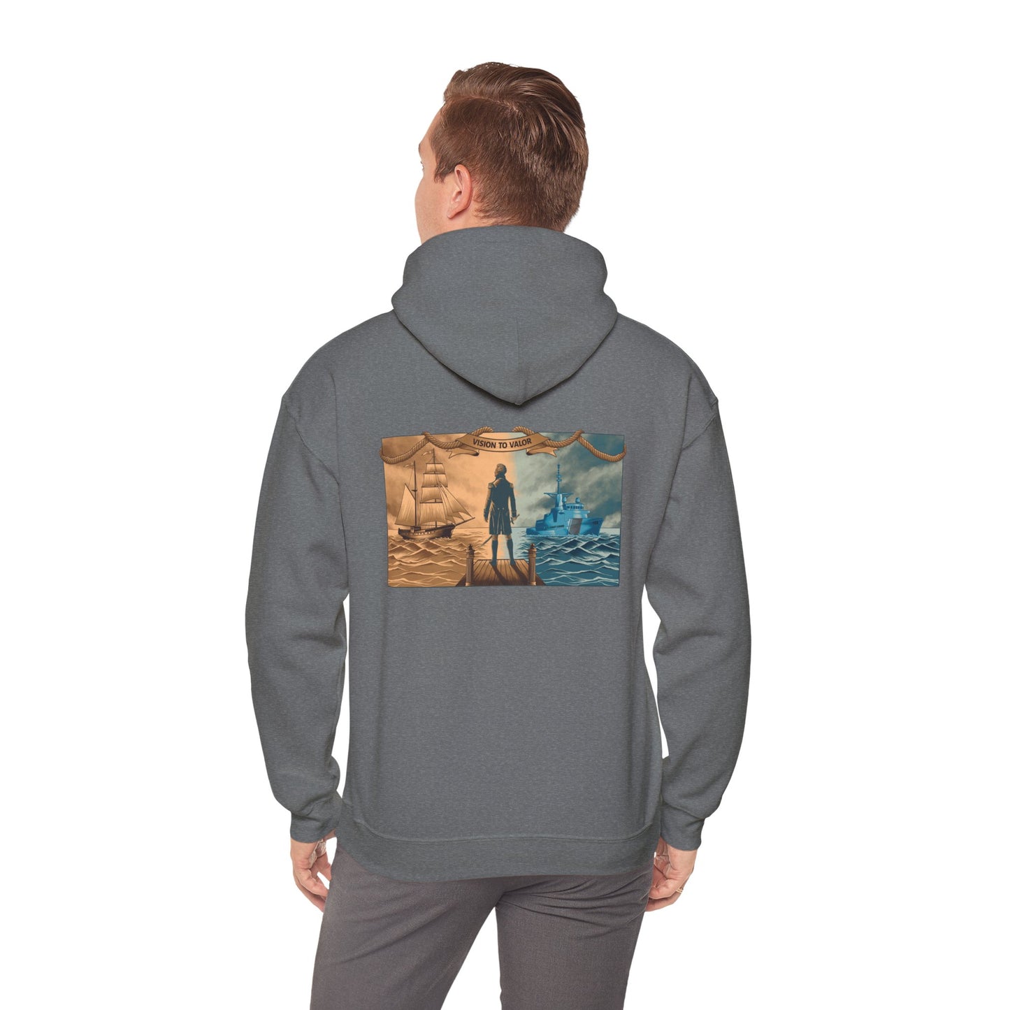 Alexander Hamilton: Vision to Valor Adult Hooded Sweatshirt