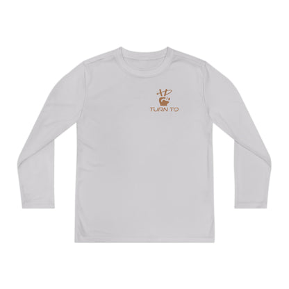 Anchor of Light Personalized Youth Long Sleeve Competitor Tee