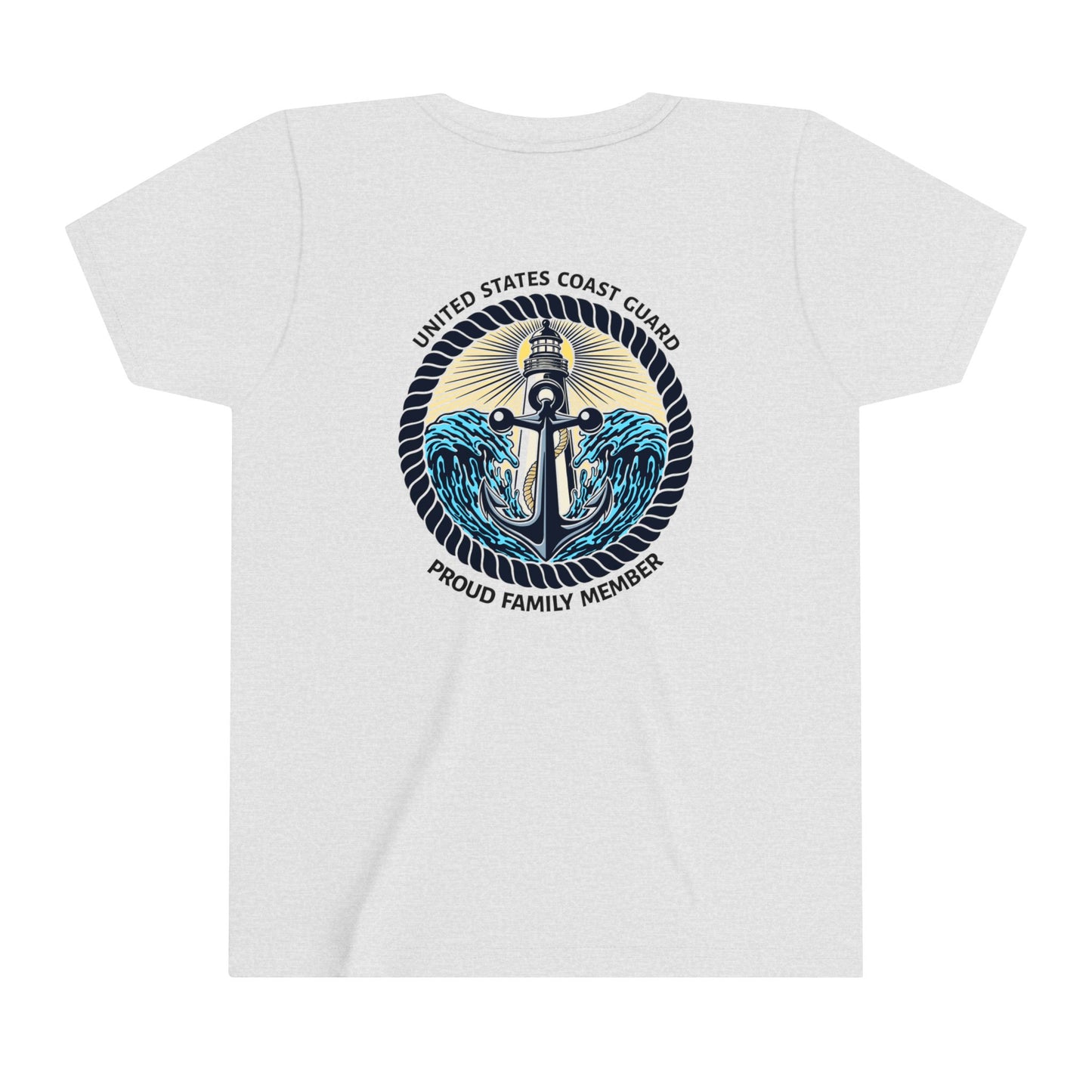 Anchor of Light Personalized Youth Short Sleeve Tee