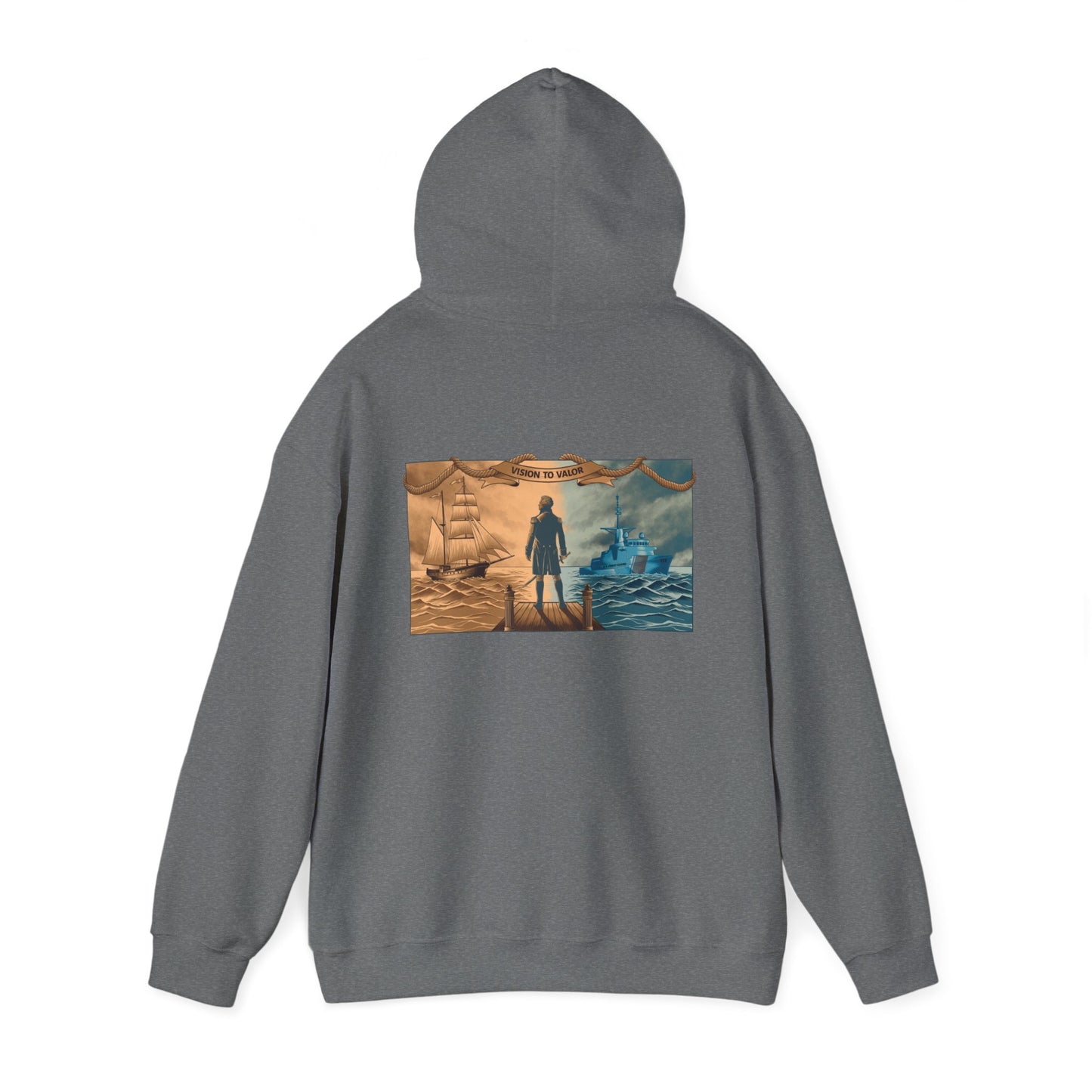 Alexander Hamilton: Vision to Valor Adult Hooded Sweatshirt