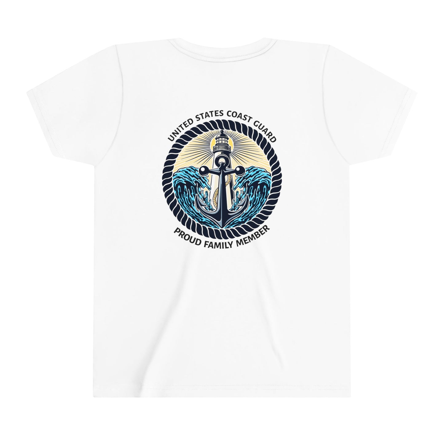 Anchor of Light Personalized Youth Short Sleeve Tee