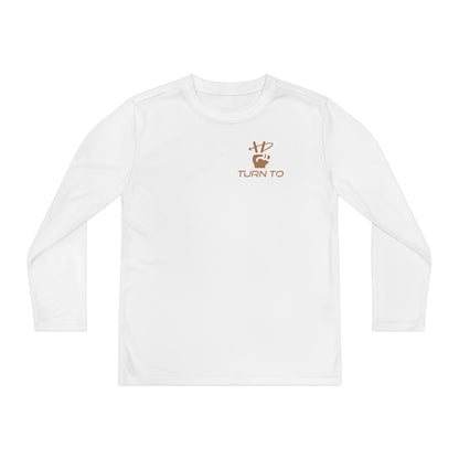 Anchor of Light Personalized Youth Long Sleeve Competitor Tee