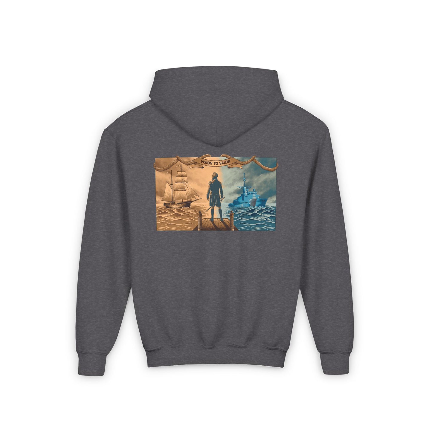 Alexander Hamilton: Vision To Valor Youth Sweatshirt