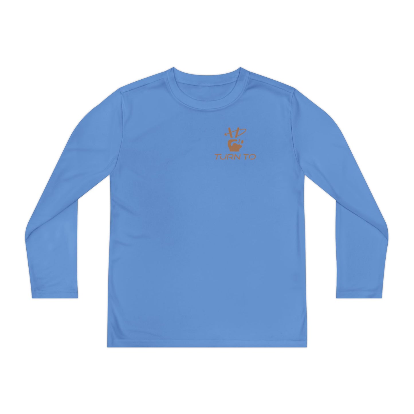 Anchor of Light Personalized Youth Long Sleeve Competitor Tee