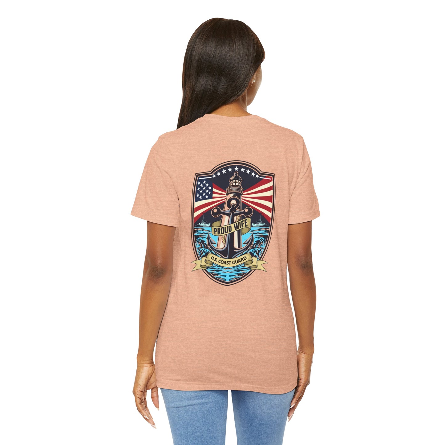 Harbor Shield Personalized Adult Short Sleeve Tee