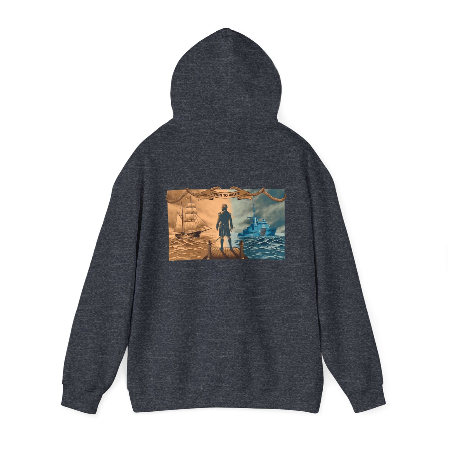 Alexander Hamilton: Vision to Valor Adult Hooded Sweatshirt