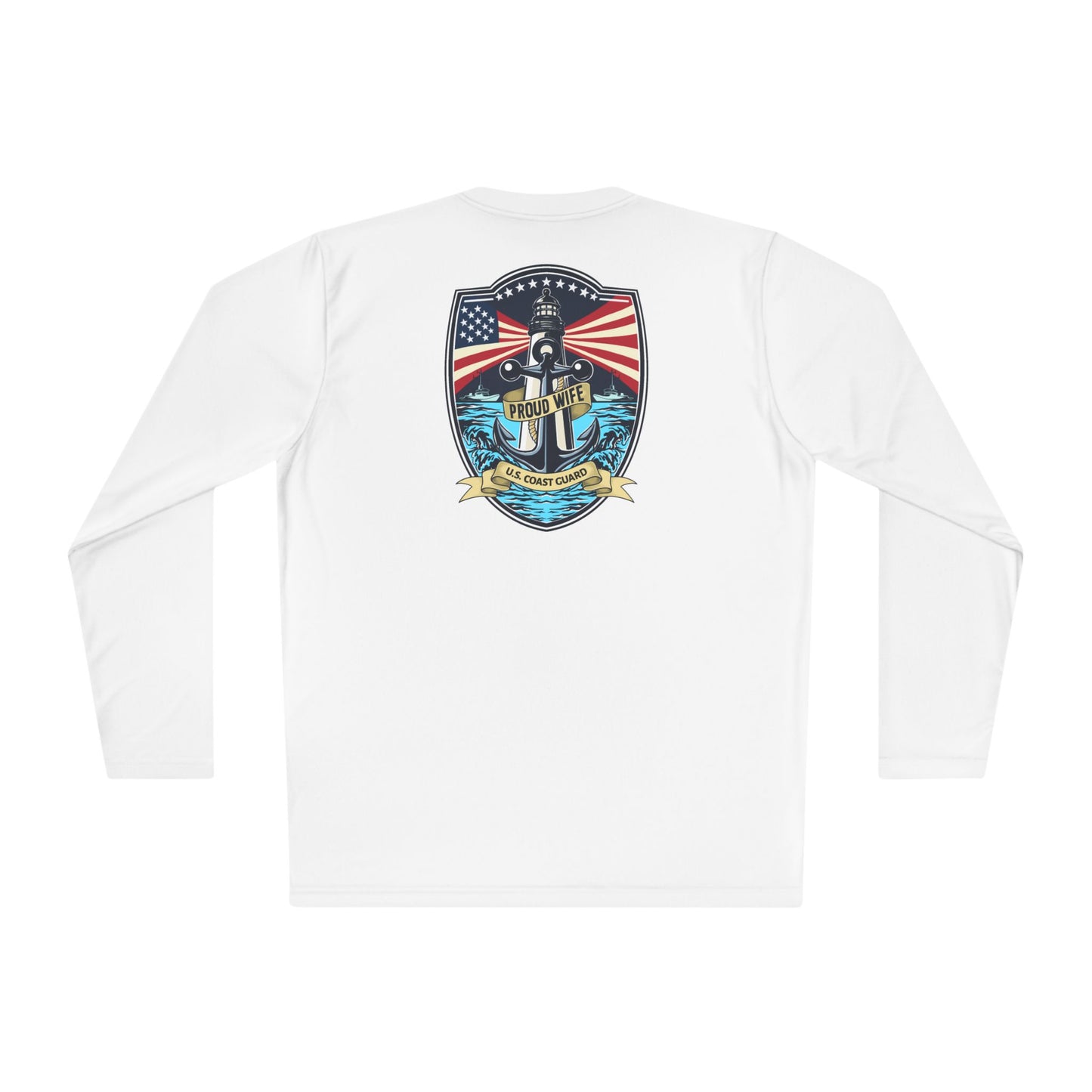 Harbor Shield Personalized Adult Long Sleeve Tee