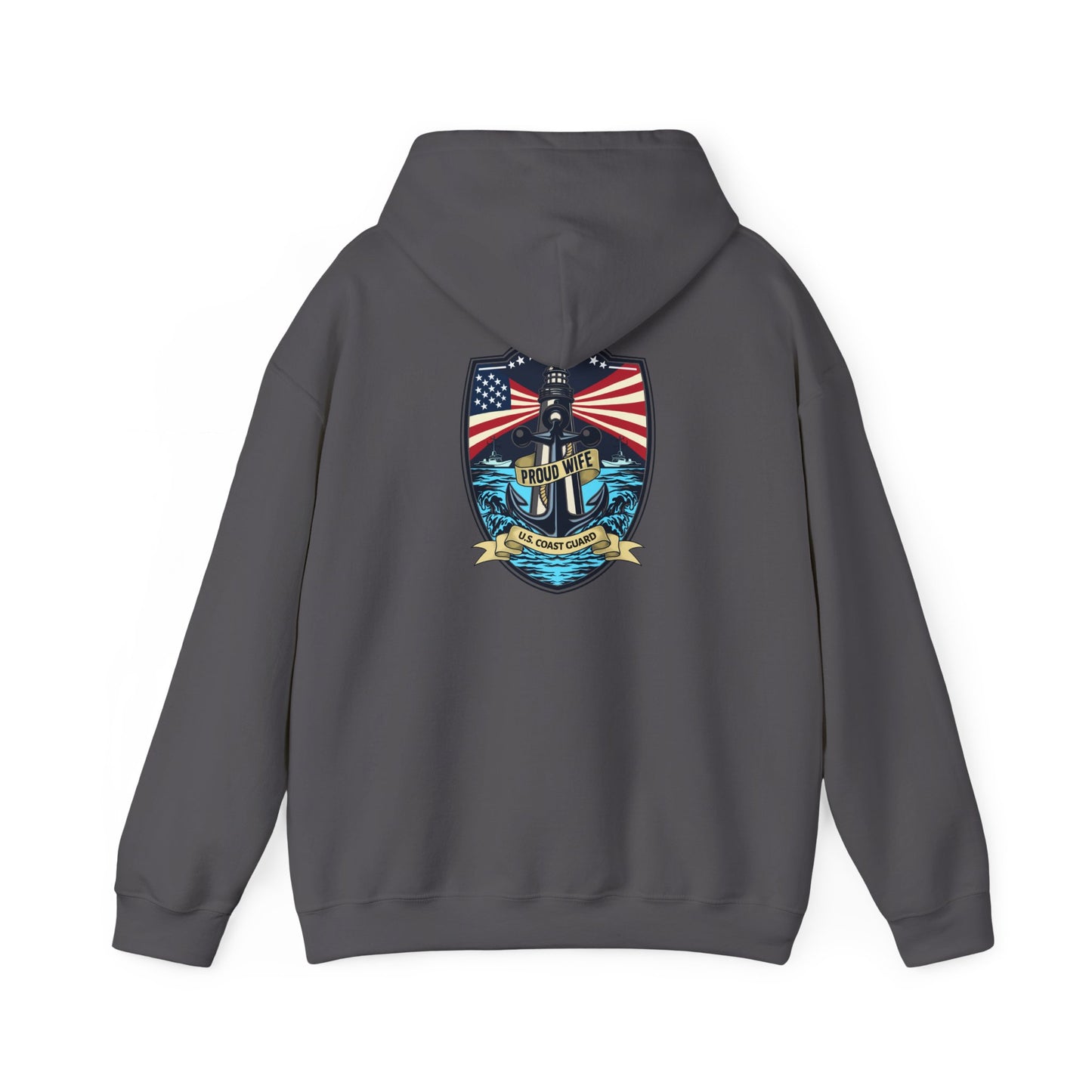 Harbor Shield Personalized Adult Hooded Sweatshirt