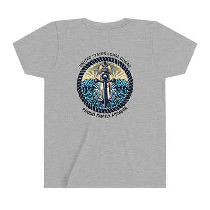 Anchor of Light Personalized Youth Short Sleeve Tee