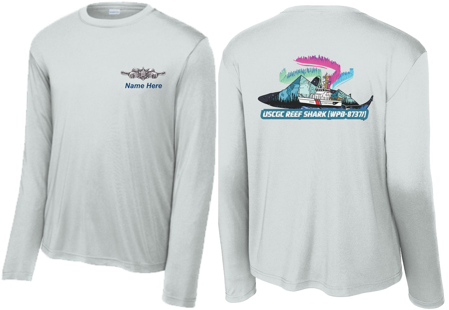 Performance Long Sleeve T-shirt Silver